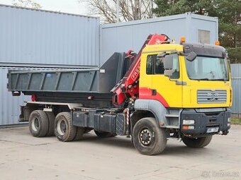 MAN TGA 26.430, 6x6, HYDRAULICKÁ RUKA FASSI F136A23 (MAX 10,