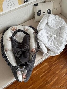 Set hnízdečka pro miminko + zavinovačka