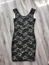 Dámské krajkové šaty vel.S