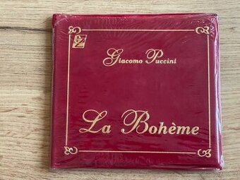 CD – Puccini La Bohème – sametová edice – nové