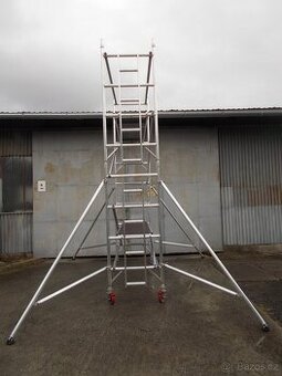 Pojízdné lešení Klasiko -profi věž s pracovní výškou 5,2m - 1
