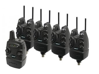 SADA SIGNALIZÁTORŮ NECO CARP 4+1 F104