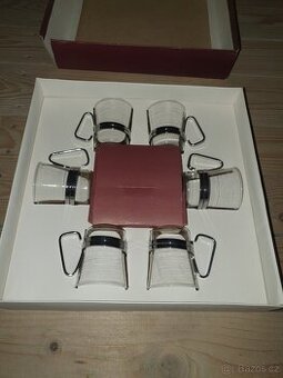 RETRO KÁVOVÉ SKLENIČKY