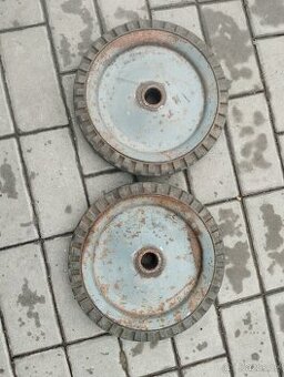 Ocelová pogumovaná kolečka