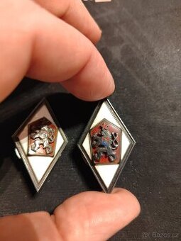 AG odznaky VVŠ 2x,rarita