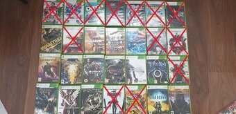 Hry na xbox 360/ xbox One