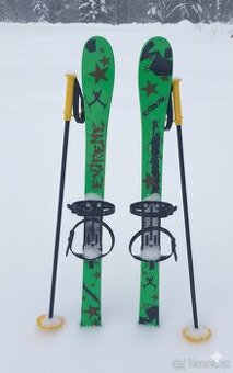 Dětské lyže + hůlky