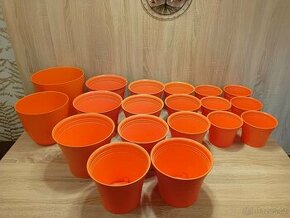 Sada obalů na květináče (19ks - pouze vcelku)