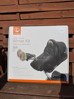 Zimní set ke kočárku Stokke Pearl White (orig.)