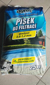 Písek do bazénové filtrace 25 kg
