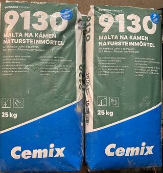 PRODÁM Cemix 9130 malta na kámen