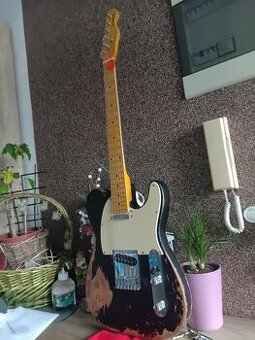 Elektrická kytara telecaster relic