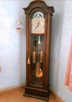 Hodiny stojací se závažím a zvonkohrou - 182 cm