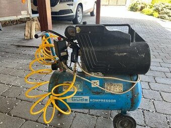 Kompresor, hadice, budík