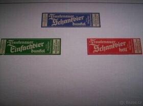 koupím staré pivní etikety před rokem 1948 - 1968