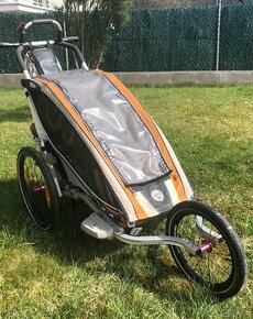 THULE Chariot CX1 - set kolo+jogging, miminkovník