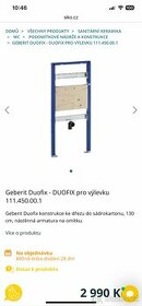 Geberit Duofix pro výlevku 111.450.00.1