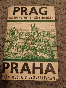 Mapa Prahy 1940