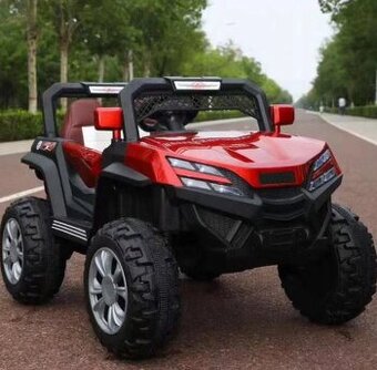 Elektrické autíčko pro deti/auto JEEP X8 - 2 moroty