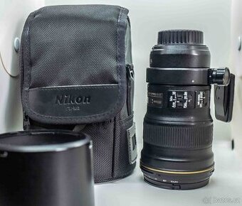 Prodám pevný objektiv Nikon 300mm 1,4E