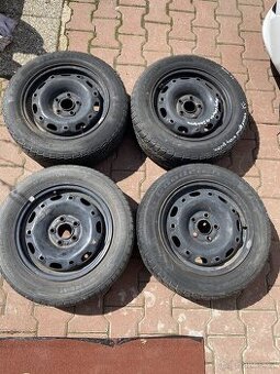 Zimní sada kol, plecháče, 185/60R14 82T, 165/70R14 81T