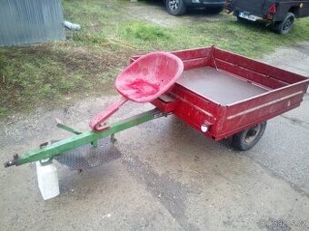 Vlek NN-5 Agrostroj Prostějov k malotraktoru TJ-5