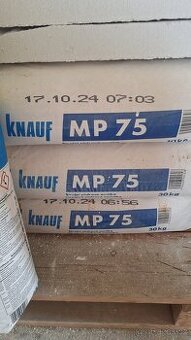 Sádrová omítka Knauf mp75 30kg + zdarma apu lišta