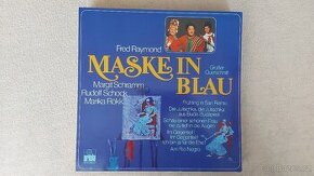 mix gramofonových LP desek,