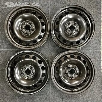 Ocelové disky ET43 5x112 6Jx16 57,1 - Audi, Seat, VW