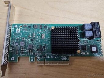 Řadič Broadcom LSI SAS 9341-8i SATA/SAS HBA/RAID - 1