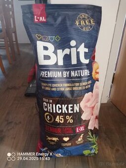 Granule Brit senior 15 kg