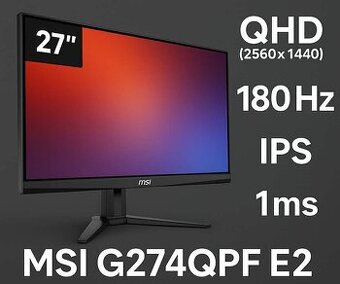 Herní monitor MSI G274QPF E2