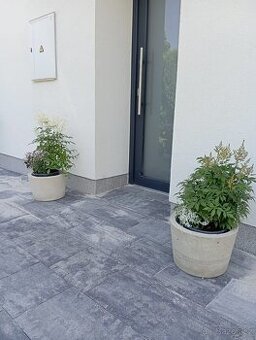 Betonový květináč, květináče