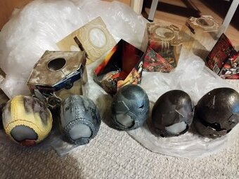 5 draků ze sběratelské série Dragons Metal Ages - Mega Bloks