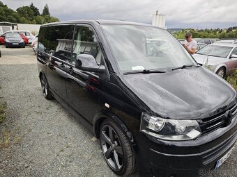 VW MULTIVAN T5 2.0TDI, 103 Kw, 7 MÍST, WEBASTO, KRÁSNÝ,2011