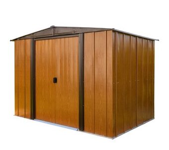 Plechový zahradní domek Spacemaker Woodlake - 2,4 x 1,8 m