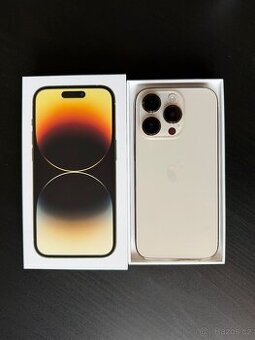 iPhone 14 Pro 128 GB Gold – výborný stav