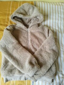 Dívčí plyšová bunda 146-152