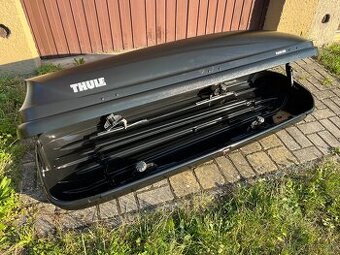 THULE PACIFIC 600 ČERNÝ,RAKEV,STREŠNÍ BOX,TOP STAV