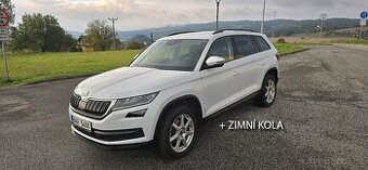 Škoda Kodiaq, 2.0 TDI 110Kw, ZIMNÍ KOLA, 7 míst, tažné zař.