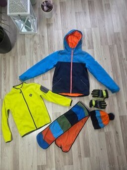 Nádherná zimní bunda Alpine Pro vel. 152 vč. GAP přísluš.