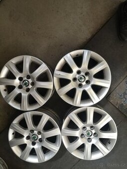 Alu kola 5x100 r15 Škoda