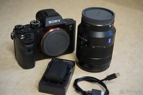 Sony kamera a7rII + sony zeiss 24-70 mm FE 4
