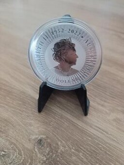 Stribrna mince Kangarro 1oz 2023,rarita,vyrazen rok panování