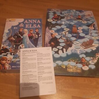 Stolní hra Anna a Elsa Ledové království