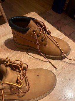 Prodám zimní dětské boty Timberland - 1