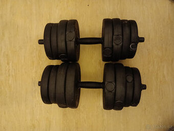 sada jednorucnych cinek 30 kg