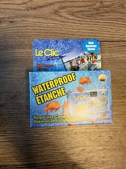 Jednorázový fotoaparát voděodolný LeClip