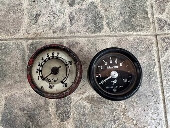 Asi Tlakoměr oleje PAL - Zetor, Praga V3S - 2x -