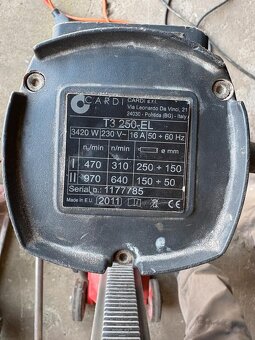 Jadrová vŕtačka Cardi T3 250EL  do priemeru 250mm